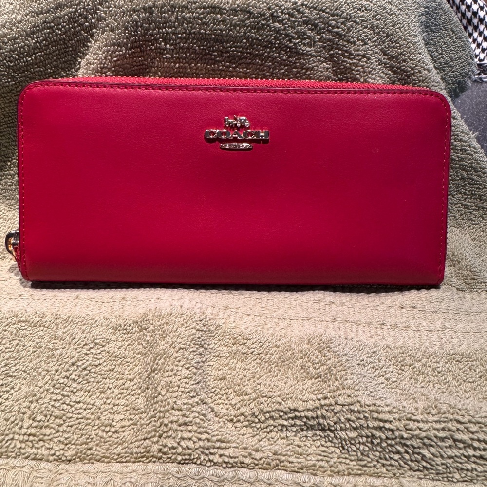 Coach Bold Red Women's Wallet